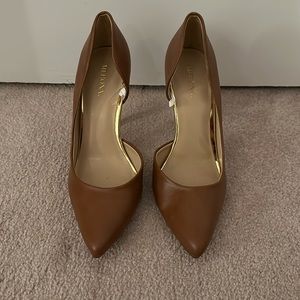 Target Merona brown heels